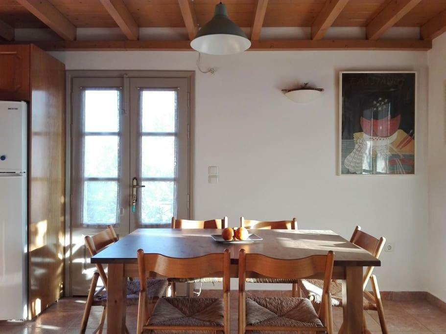 Sunny House With Amazing View For 4+2 Persons Villa Plaka  Ngoại thất bức ảnh